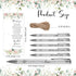 Chiisong 50 Sets Bridal Shower Favors for Guests Wedding Pens Bulk with Thank You Cards Bridal Shower Retractable