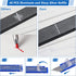 Hiboom 4 Pcs Welders Pencil with 48 Pcs Silver Round Refills, Mechanical Pencils with Built-in Sharpener for