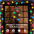 L LAMPOP 50 8 Solar Vintage Christmas String Lights Globe Outdoor Lights LED with Lighting Modes