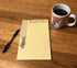 Stonehouse Collection Cat Scratch Pad, Funny Notepad with Magnet, 8.5" x 5.5" - 50 Sheets
