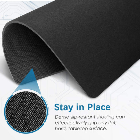 TNY 8.07.50.12 inches (1 Pack) Mouse Pad Premium-Textured Non-Slip Rubber Base Mouse Mat Mousepad for Office & Home