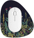 Rimilak Small Mouse Pad, 6 x 7 Inch, Irregular Mini Mouse Pad with Non-Slip Rubber Base, Waterproof Compact for Laptop,