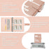 Ospelelf 100 Envelopes Money Saving Challenge Binder, 52 Week Budget Book to Save $10,000