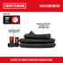 CMXZVBE38759 2-1/2 20 2-1/2 CRAFTSMAN in. x ft. POS-I-LOCK Wet Dry Vac Hose Attachment Kit, Industrial-Grade Shop