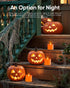 24Pack 400+Hour 2/4/6/8H Homemory Remote Control Flameless Candles, Timer Led Votive Candles, Battery Operated Tea