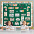 Today is A Great Day Bulletin Board Set Boho Rainbow Inspiration Decor for Teachers with Positive Affirmations