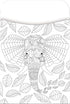 Barker Creek Peel & Stick Library Pockets, Color Me Boho Animals, 3 Designs, Great for Holding Library, Index, and Flash Cards, Hall Passes, Recipes, and More! 3-1/2" x 5-1/8", 30 per Pkg (1240) by BARKER CREEK