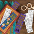 75Pcs Haooryx Nativity Color Your Own Bookmarks - Kids DIY Coloring Blank Bookmarks Christmas Party Game Prize Art