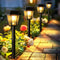 Solar Pathway Lights Outdoor 8 Pack Solar Lights Outdoor Waterproof with 3000K