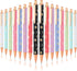 Jutom 16 Pcs Fancy Glitter Ballpoint Pens, Cute Sparkly Metal Retractable Writing Pen, Black Ink, 1.0 mm