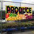 Fastasticdeals 4 Grommets 24x48Inches Vinyl Banner Multiple Sizes Produce Restaurant & Food Outdoor Weatherproof