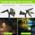 30LEDs 3 2-Pack) Bosceos Solar Lights Outdoor Waterproof, Solar Spot Pathway Lights with Modes, Garden Light Auto