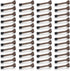Ravinte Door Stoppers, 48 Pack Spring Door Stops with Rubber Bumper, Oil Rubbed Bronze for Bottom of Door