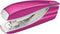 Leitz Stapler, 30 Sheet Capacity, Ergonomic Metal Body, Includes Staples, Metallic Pink, WOW Range, 55022023