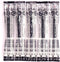 Zebra 1.0mm Black Ink Refill (JF-1.0) for Zebra Sarasa Clip 1.0 Gel Ballpoint Pen (JJE15-BK) - 5 Pack