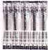 Zebra 1.0mm Black Ink Refill (JF-1.0) for Zebra Sarasa Clip 1.0 Gel Ballpoint Pen (JJE15-BK) - 5 Pack
