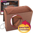 Smead TUFF Expanding File, 21 Pockets, Alphabetic (A-Z), Flap and Cord Closure, Letter Size, Redrope (70318)