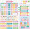 Pastel Crayon Calendar Bulletin Board Set Pastel Crayon Classroom Cutouts Decoration with