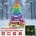 snorvindle 200 6.6FT 10 24 Smart Christmas Tree Lights, LEDs Christmas String Lights with Remote Control & APP