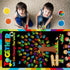 71 35 Inch 4 x Diversity Door Cover DIY Colorful Handprint Craft with PCS Large Ink Pads We Can Change The World