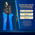 SN-58B Crimping Tool, Ratcheting Wire Crimper for 0.25-1.5MM 24-16AWG Dupont, TE, JST, Molex Terminal