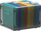 samstar Hanging File Organizer, Mesh File Folder Storage Box, Letter Size Inserts