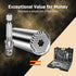Super Universal Socket Tools - Socket Set with Power Drill Adapter (7-19 MM) for Various Fasteners