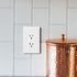 Taymac 2600W Masque Revive Polycarbonate White 1-Gang Cover for Electrical Outlet, Home Improvement Essentials