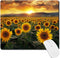 Mouse Pad - Non-Slip Rubber Base Mouse Mat, Waterproof Gaming Mouse Pad for Wireless Mouse, Computers, Laptop, Home