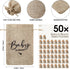 Fumete 50 Sets Baby Shower Party Favors, Baby in Bloom Mini Seed Packet Favors with Kraft Thank You Cards