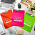 Back to School Gifts Plastic Clipboards Bulk, Thank You for Being Awesome Appreciation Gifts for Teacher (24 Pcs)