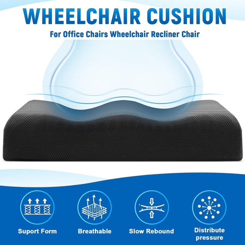 Geiserailie Set 4" (1 Set,Blue) Breathable Mesh Cover Egg Chair Cushion with Non-Slip Cover Egg Foam Pad for Chairs