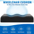 Geiserailie Set 4" (1 Set,Blue) Breathable Mesh Cover Egg Chair Cushion with Non-Slip Cover Egg Foam Pad for Chairs
