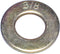 Grade 8 SAE Flat Washers, 3/8-Inch, 50-Piece, Yellow, 014973321093