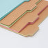 Suck UK A5 Tabbed Notebook: Study Notebook, Project Note Pad & Planner, Colored Paper with Tabs, Kraft