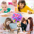 Zhehao 60 Pack Color Changing Flower Pens, Tulip Ballpoint Pens 0.38mm Black Ink for Kids Girls Birthday Supplies