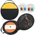 Makeronics 30FT 18AWG Retractable Test Leads with Dual Ended Alligator Clips for Electrical Testing and Troubleshooting