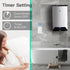 BSEED Smart Water Heater Switch, WiFi Touch Switch with Smart Life APP Control, 20A, White, Compatible with Alexa