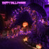 4 Pack 131.2Ft 400 8 Halloween Solar Fairy Lights LEDs Outdoor Twinkle Lights with Modes, Waterproof Silver Wire String