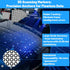 Josojoou 612 3D 3D 12 3D Pcs Scanning Markers for Scanner, Sheets Accurate Tracking Dots Reference Point Markers