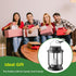 FriutShine 2 Pack) Solar Lantern Outdoor Indoor Use Hanging Solar Lights with Realistic Flickering Flameless Candle