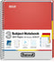 Dunwell 3-Subject College Ruled Notebook, 8.5 x 11 (Red) - 150 Sheets/300 Pages, Spiral Notebook with Tabs and Pockets