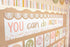 Teacher Created Resources Terrazzo Tones Bulletin Board - Alphabet Affirmations (TCR7202)