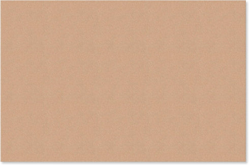 U Brands Cork Canvas Bulletin Board, 36 X 24 Inches, Frameless Design