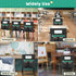 Chair Pockets Black - 12 Pcs, 14 x 13 Inch Chairback Buddy Pocket Classroom Organizer with Name Slot