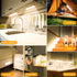 Counter Closet 2-Pack, Motion Sensor Under Cabinet Lights, Magnetic Rechargeable Under Light, Wireless Night Light Bar