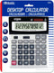 BAZIC 12-Digit Desktop Calculator, Profit Calculation & Tax Functions, Large LCD Display, Solar Battery, 1-Pack