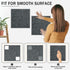 Large Cork Board Tiles, 12 Pack 47" x 35" Self Adhesive Bulletin Board for Office, School & Home - Grey with 120