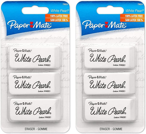 PAPER MATE WHITE PEARL 3 Count