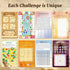 LOVE LOUDER Money Saving Challenge Book, Binder with 24 Low Income Savings Challenges and Envelopes